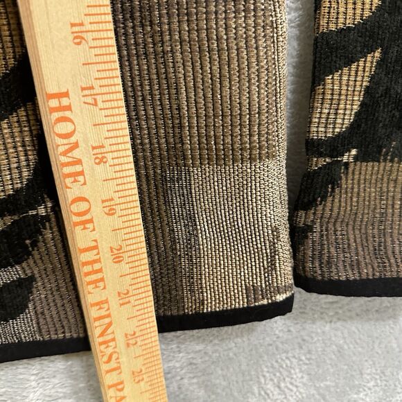 Coldwater Creek Jacket Women's XS Jacquard Patchwork Tapestry Neutral Full Zip - Picture 6 of 7